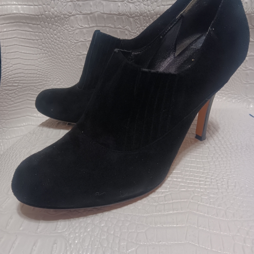Cole Haan  Black, Stiletto High Heel Booties, Size 8 1/2 B